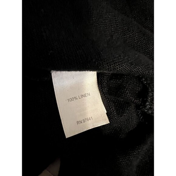 J.Jill Blue Linen Knit Draper Twist Front Tank Top LARGE Sleeveless shirt Tank S - Picture 6 of 7